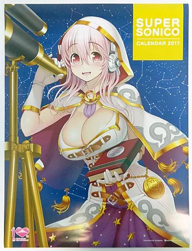 中古】カレンダー すーぱーそに子 2017年度B2カレンダー(壁掛け