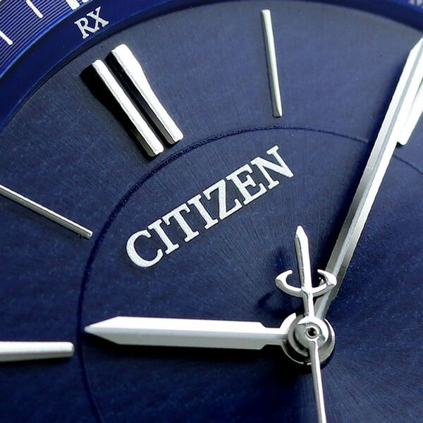 シチズン CITIZEN エクシード AS7150-51L ブルー文字盤 新品 腕時計 メンズ : [シチズン] 腕時計 エクシード エコ・ドライブ電波時計