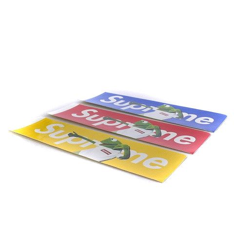 シュプリーム SUPREME 08SS Kermit the frog Box Logo Sticker 