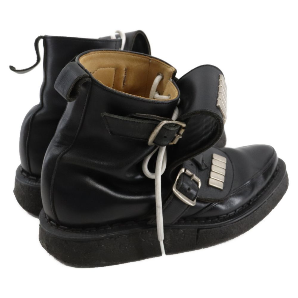 【美品】ヨウジヤマモト✖️ジョージコックス Yohji Yamamoto×GEORGE COX 10ホール 両サイドZIPブーツ