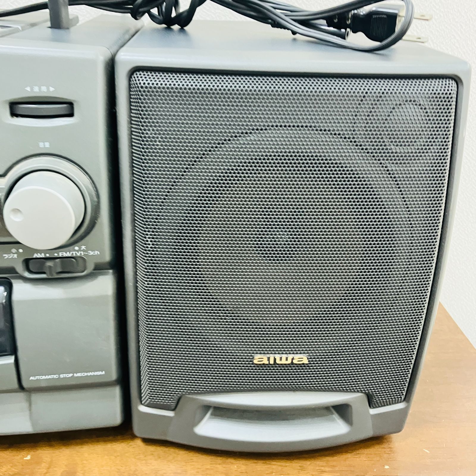 A【動作確認済】AIWA アイワ システムコンポ XG-E9 CD カセット