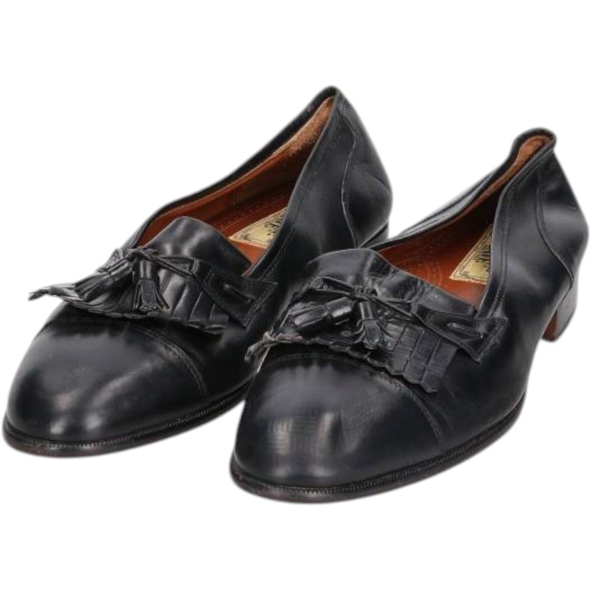 古着 STEEPLE GATE タッセルローファー イタリア製 9 1 2D メンズ27.5cm相当 saa014086