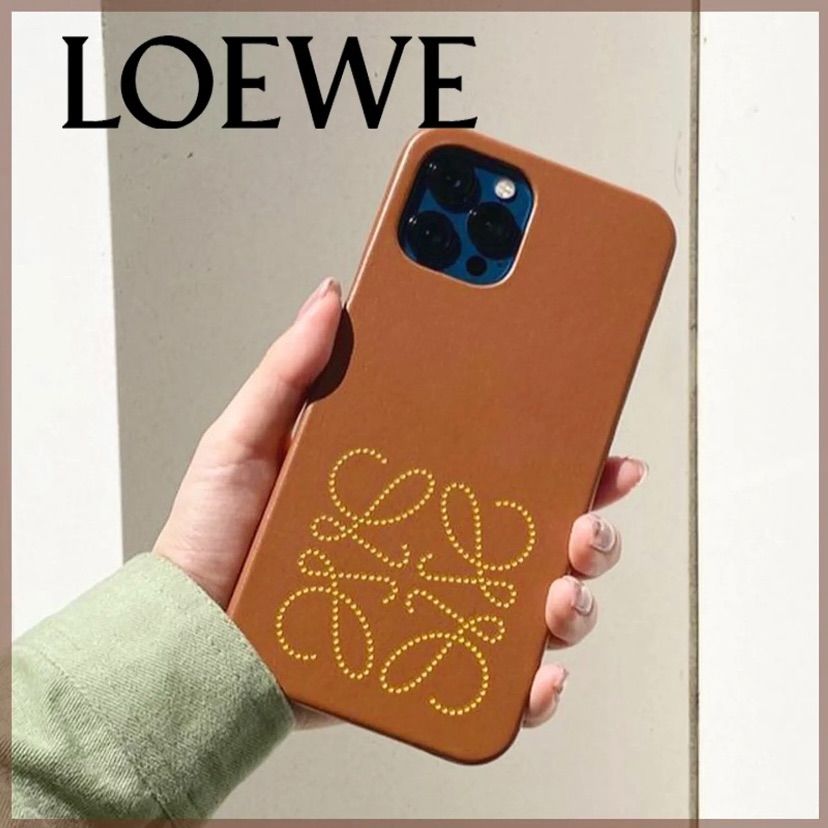 国内完売品】LOEWE iPhone12 & 12Pro ケース アナグラム - Watch STYLE