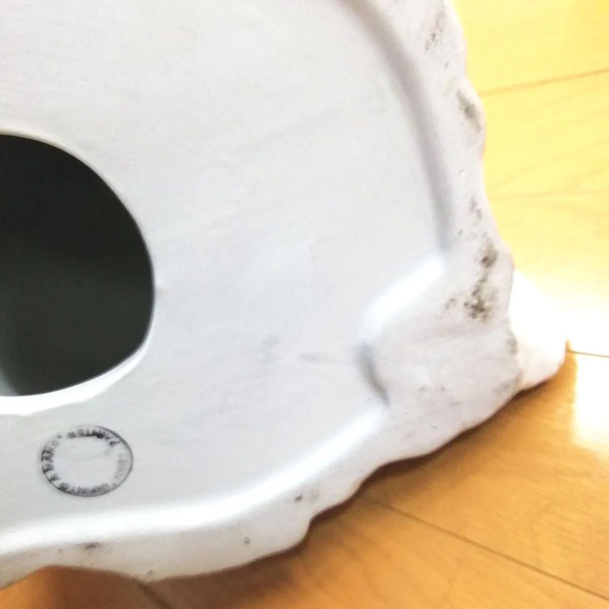 アフガンハウンド イタリア製 大型犬 犬 置物 陶器 新品未使用