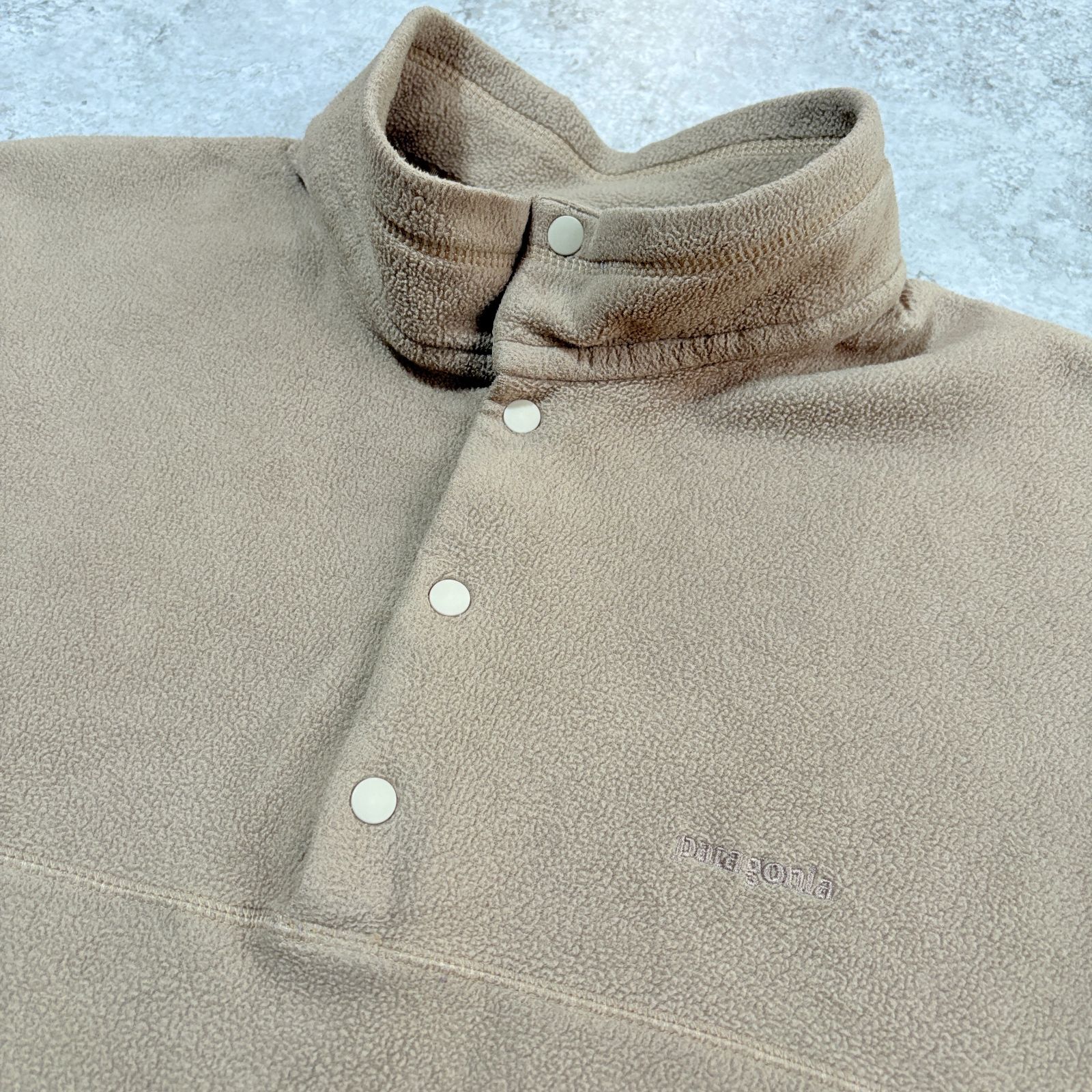 90s USA製 patagonia Micro D-LUXE Pullover【 beige 】パタゴニア