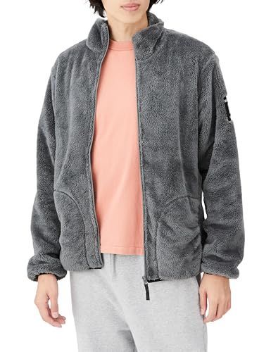 L_GY フィラ プルオーバー ハーフジップ シャギージャケット 443368 メンズ GY