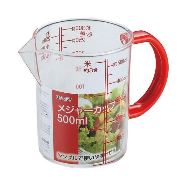 まとめ 和平フレイズジー クック メジャーカップ 500ml GC-257 1個 ×5セット