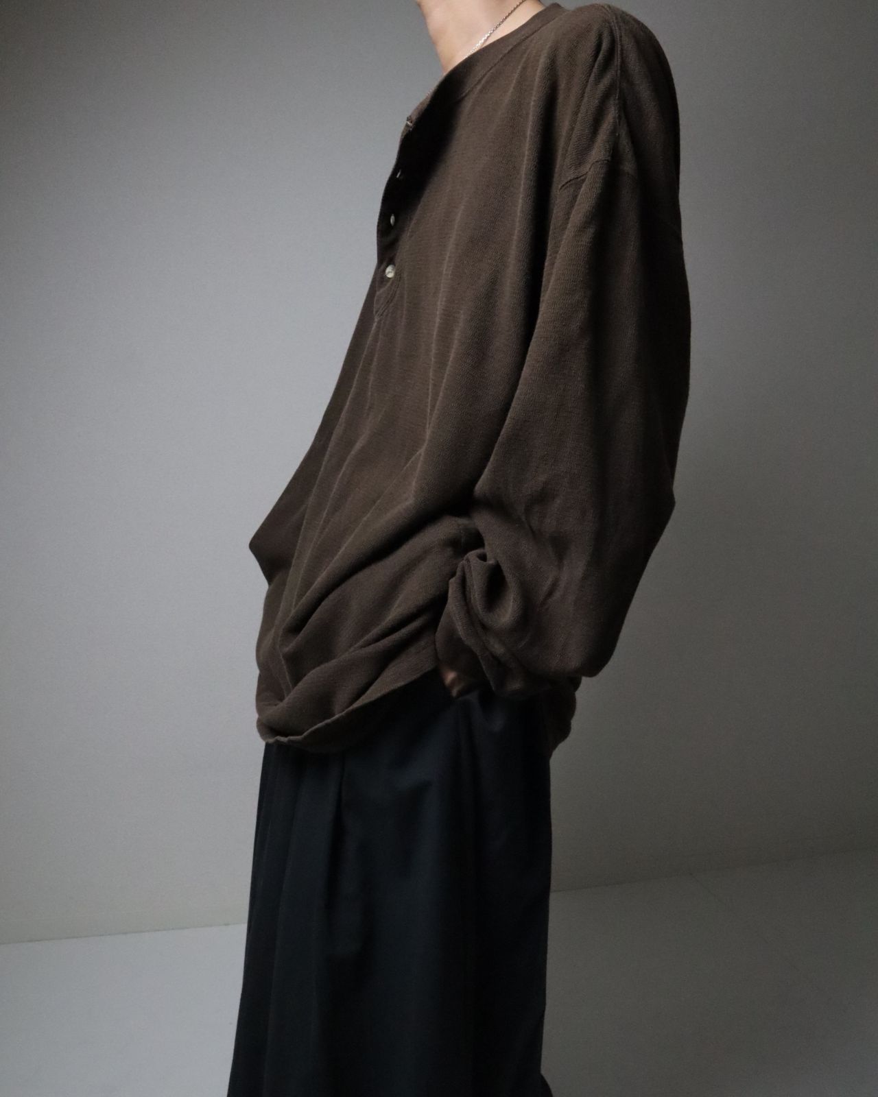 TENDERLOIN T-WAFFLE ワッフル カットソー ナチュラル L SOL