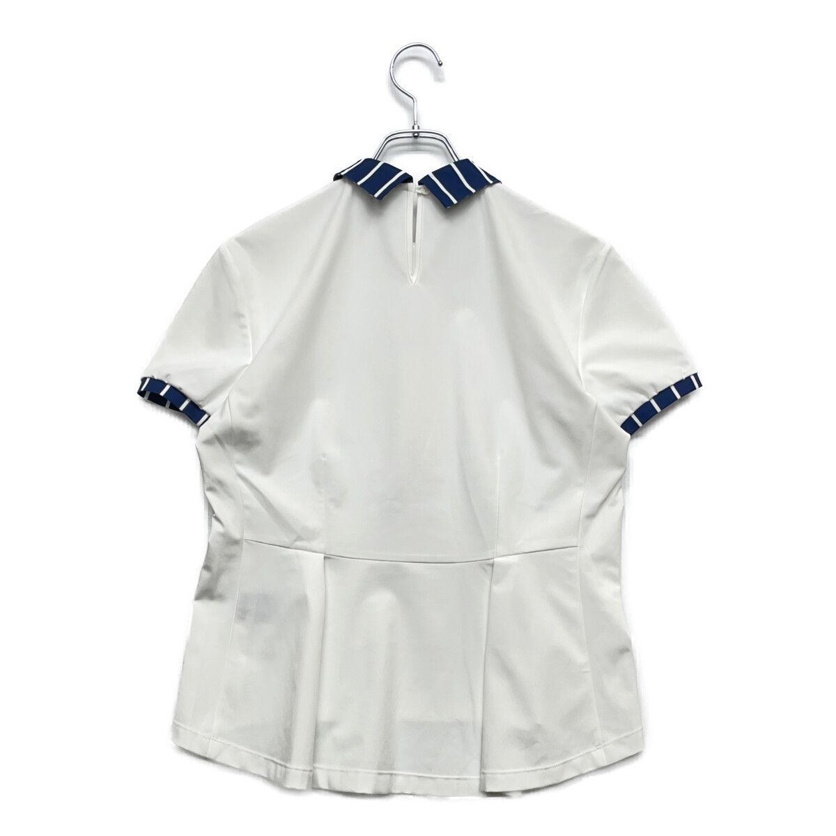 中古 レディース エルグワン HERG1 半袖シャツ 2(L) 白 ホワイト