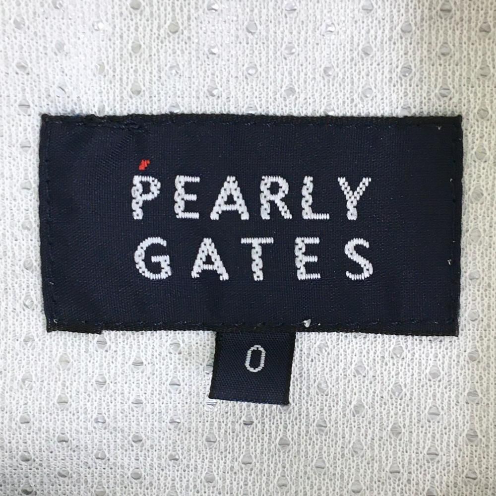 パーリーゲイツ 異素材ニットパーカー 白 ハーフジップ DIAPLEX 裏地付き レディース 0 S ゴルフウェア PEARLY GATES LLC-HASEGAWATOSO_COM