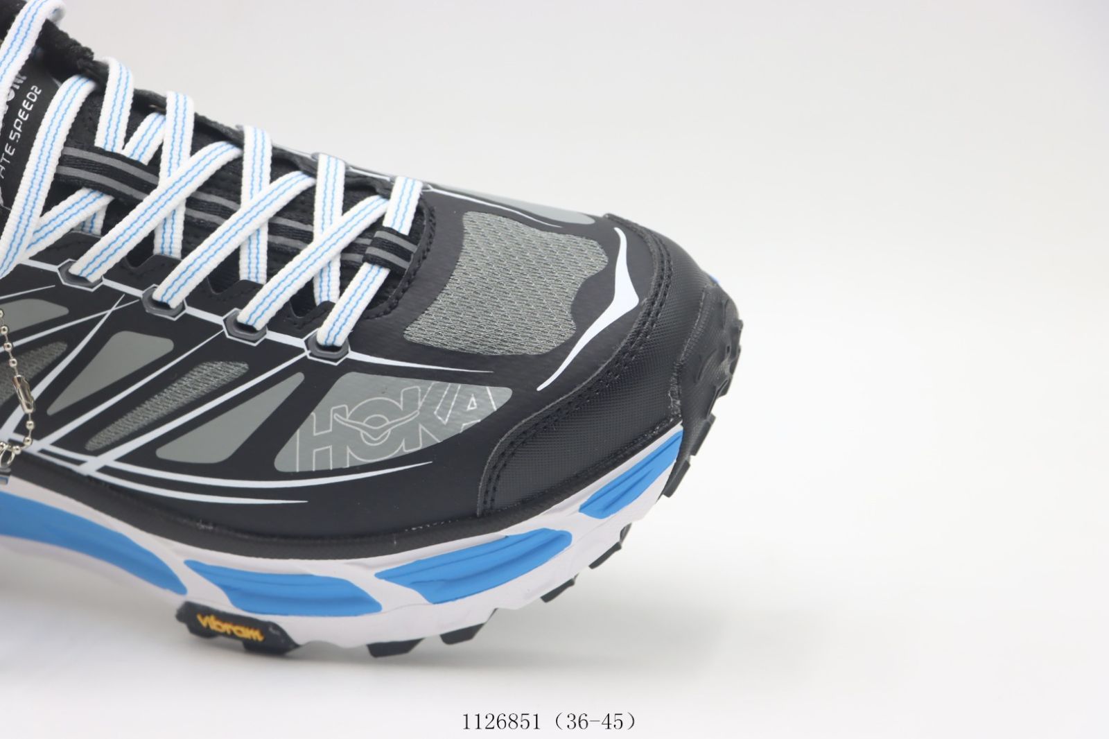 今日 ホカ オネオネ ランニングシューズ ブラック - ホワイト - ブルー 1126851-MM輸入2 STEELWINDOWSANDDOORS_COM