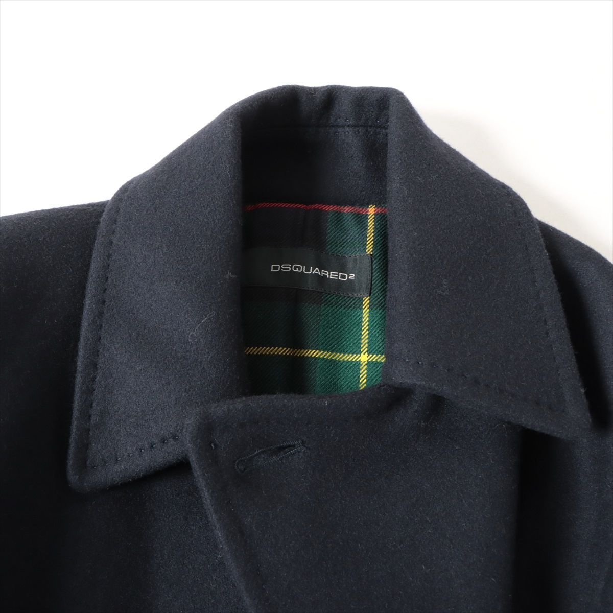 美品 DSQUARED2 ディースクエアード 46 コート ネイビー 【公式通販】