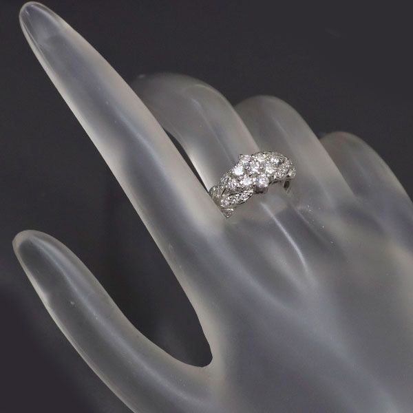 Pt900 ダイヤモンド リング 0.92ct - メルカリ 