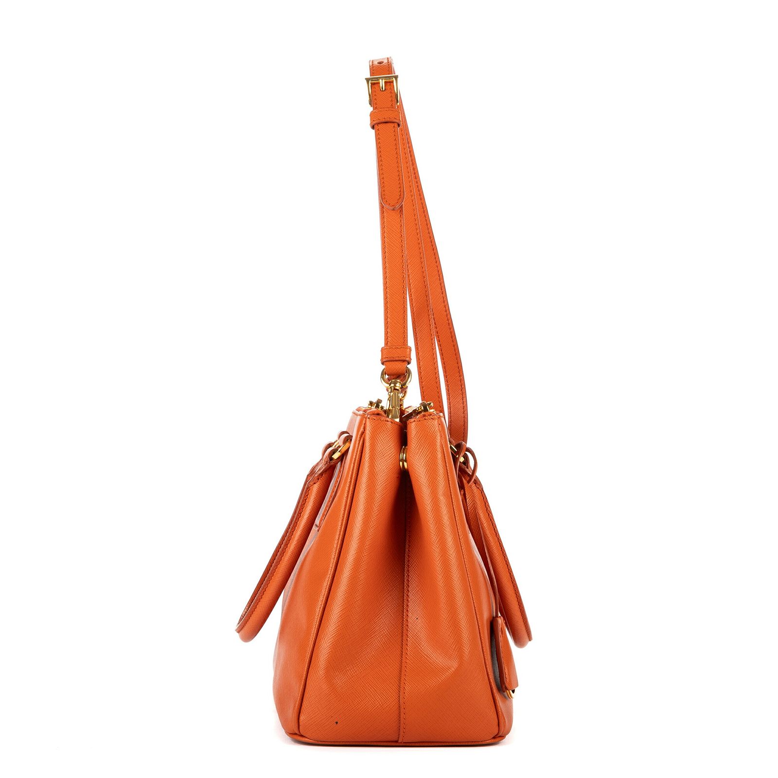 PRADA プラダガレリアオレンジサフィアーノA