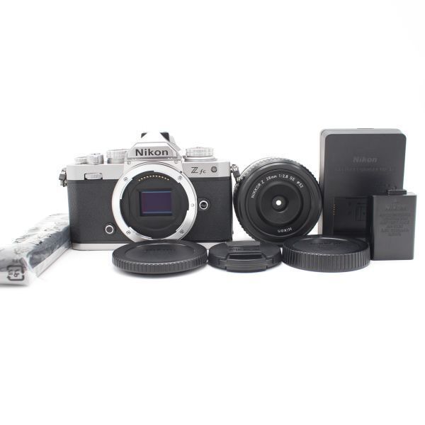 ショット数6965 Nikon ミラーレス一眼カメラ Z fc Special Edition キット NIKKOR Z 28mm f|2.8 SE付属 ZfcLK28SE ♯71001
