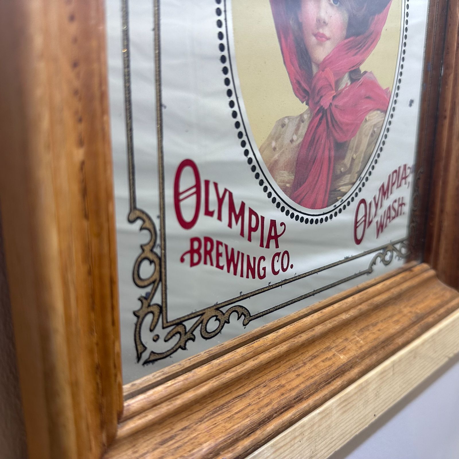 OLYMPIA BEER パブミラー＃1 - メルカリ
