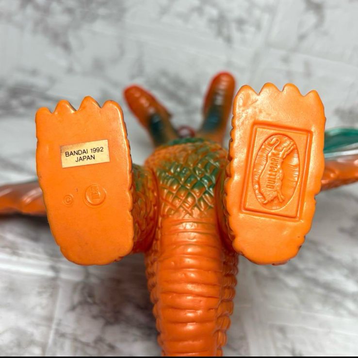 ブルマァク キングギドラ バンダイ 1992 ソフビ フィギュア