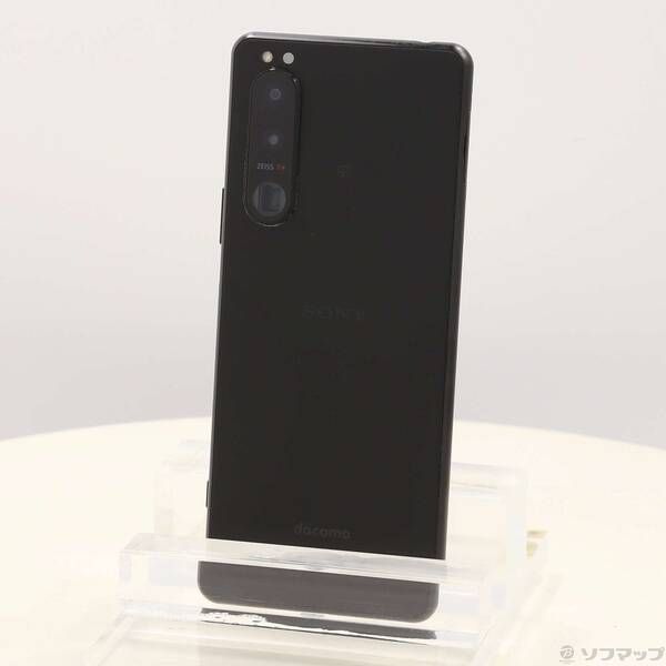 品〕 Xperia 5 III 128GB フロストブラック SO-53B 小売 docomo