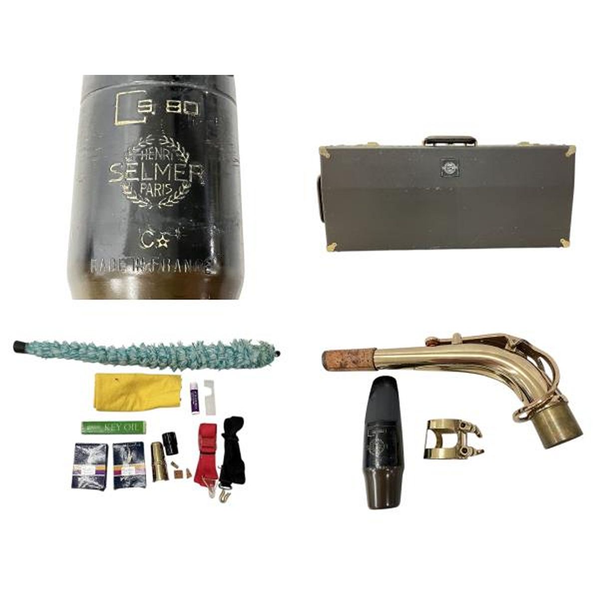 SELMER Super Action 80 SA80 セルマー スーパーアクション 35万番台 84年製 アルトサックス CS80 マウスピース付 W10445668