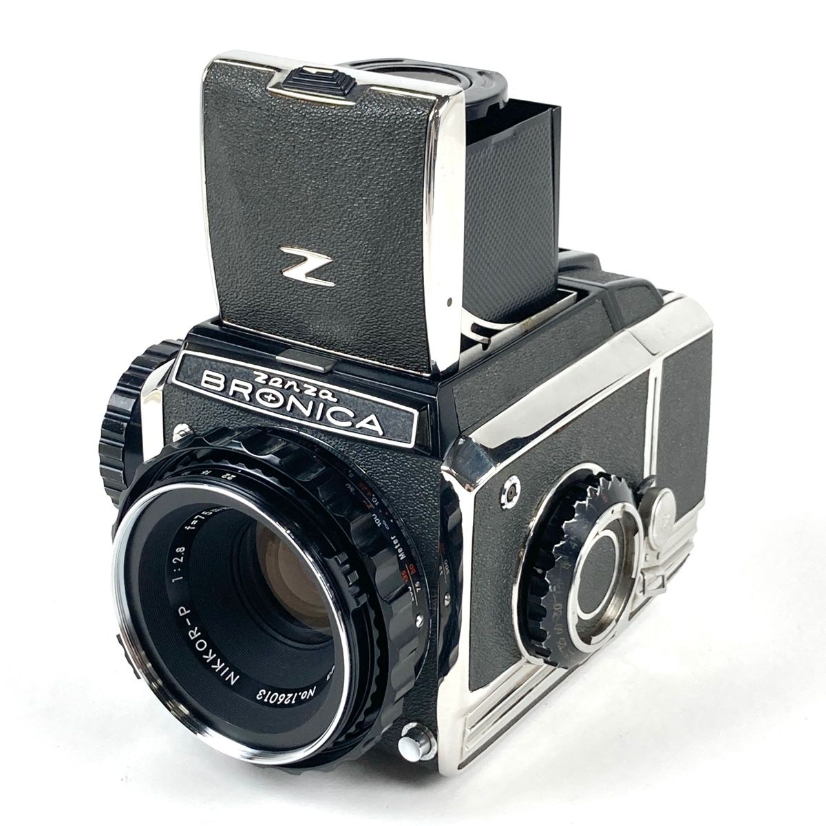 ゼンザブロニカ Zenza Bronica S2 前期 NIKKOR-P 75mm F2.8 中判カメラ