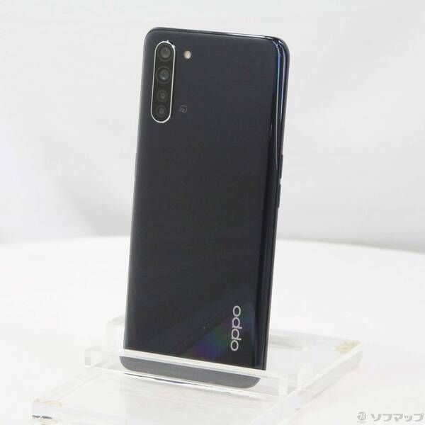 中古品〕 OPPO Reno3 A 128GB ブラック CPH2013BK SIMフリー