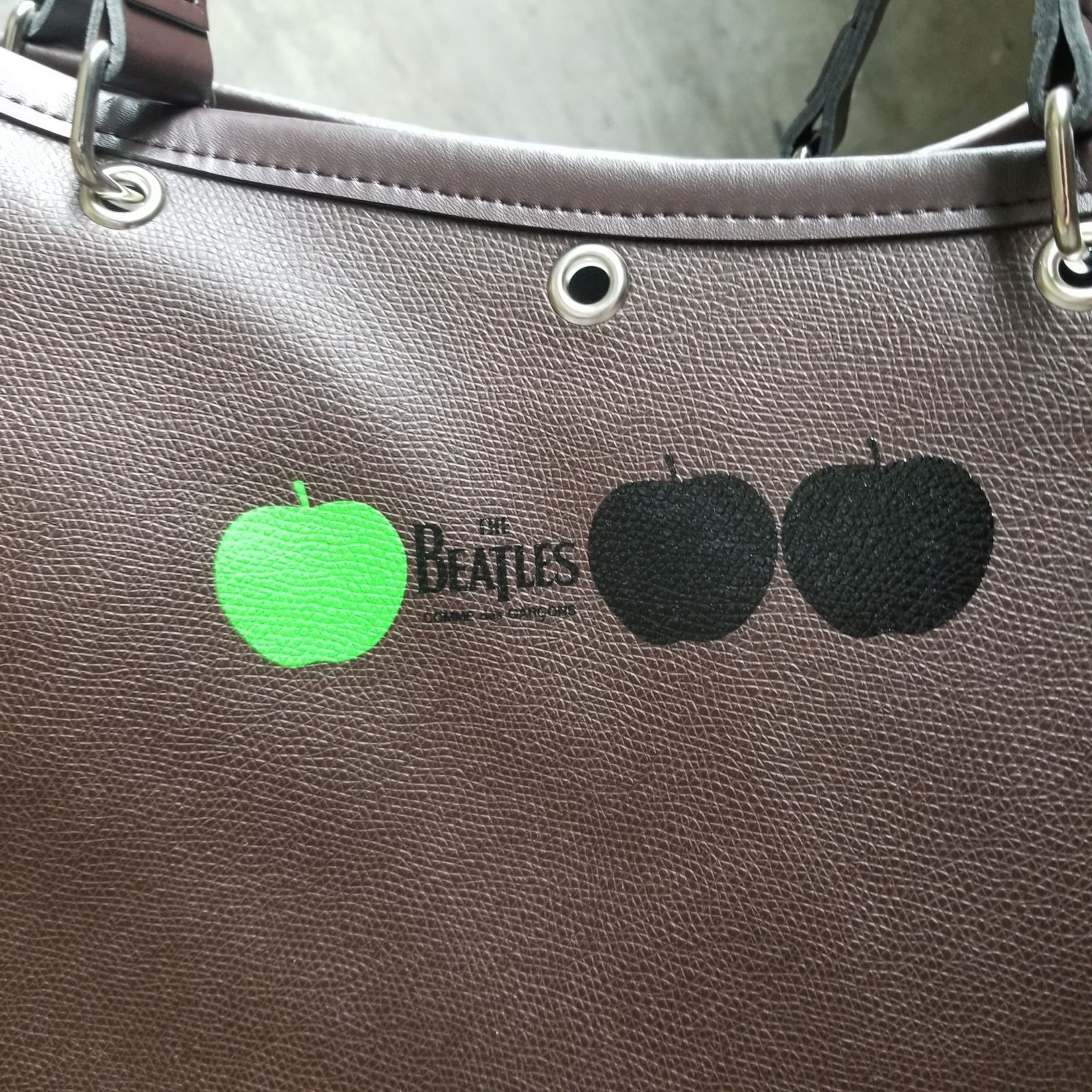 コムデギャルソン ビートルズ APPLE BAG ボート トート バッグ カバン ビートルズ コムデギャルソン キャンバス ボートバッグ