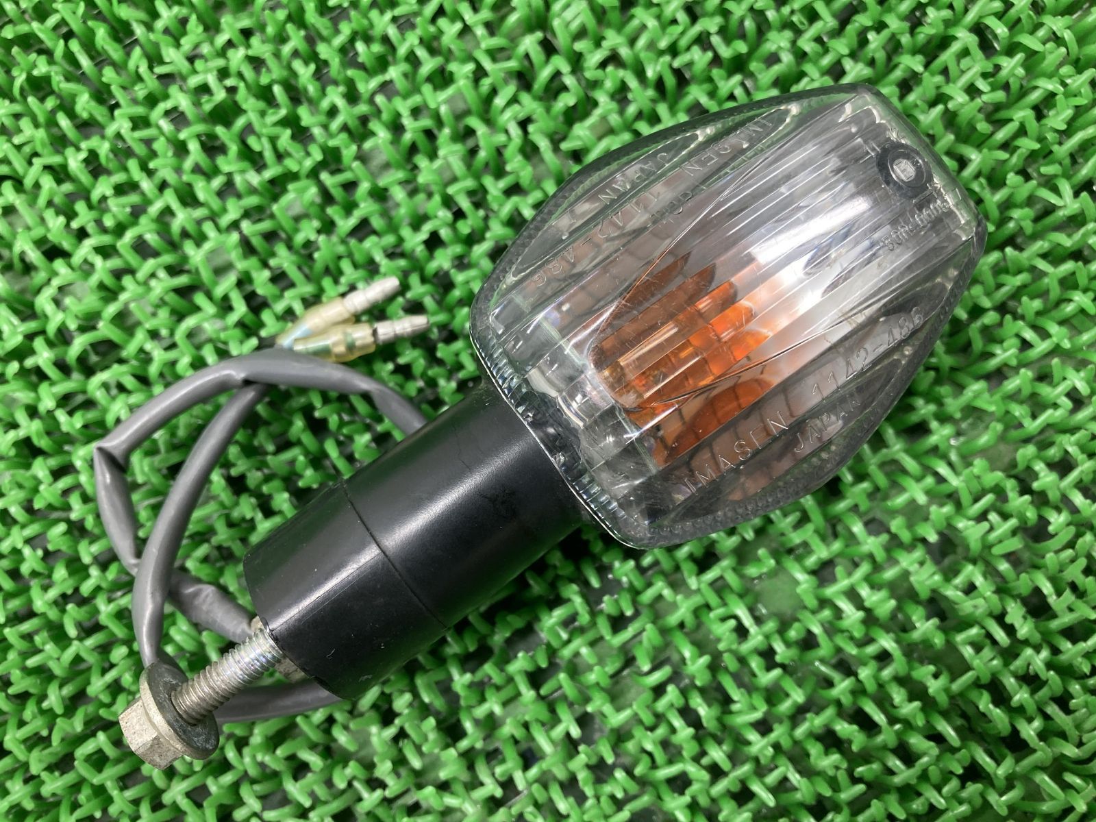CBR1000RR リアウインカー 右 1142-486 SC57-1201*** ホンダ 純正 バイク 部品 SC57 ペイント素材に 割れ欠け無し 品薄 希少品 車検 Genuine:22319463