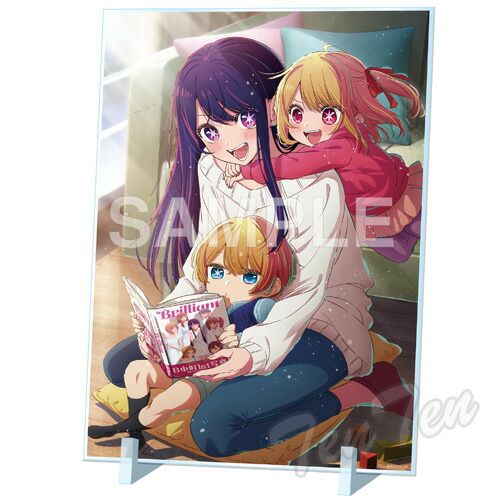 推しの子　星野アイ　アクア　ルビー　アクリルパネル　アクリルスタンド 推しの子 アクリルパネル B 柄 【新品 未開封】 星野 アイ