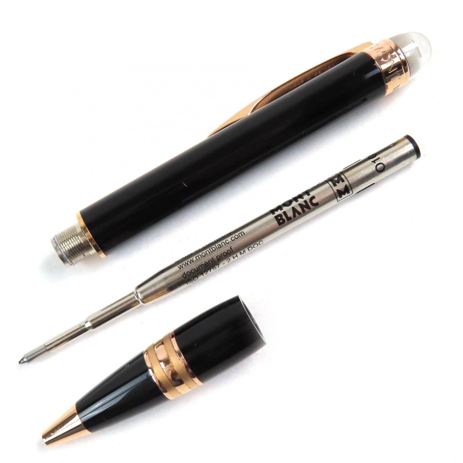 Montblanc ボールペン スターウォーカー 筆記確認済み 良品□MONTBLANC モンブラン スターウォーカー ホワイトスター