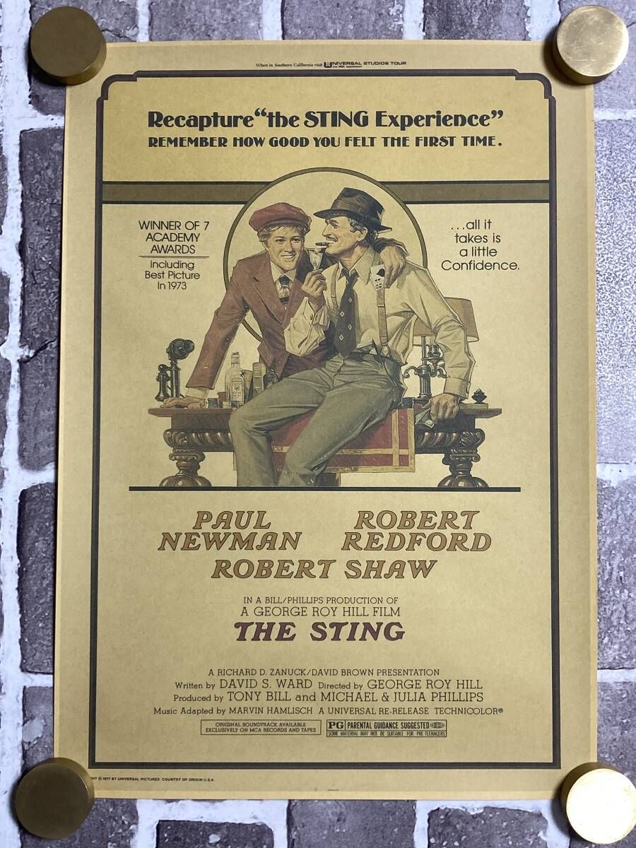 洋画 ポールニューマン映画ポスター クインテット ポール・ニューマン オリジナル映画ポスター・コレクション/井上