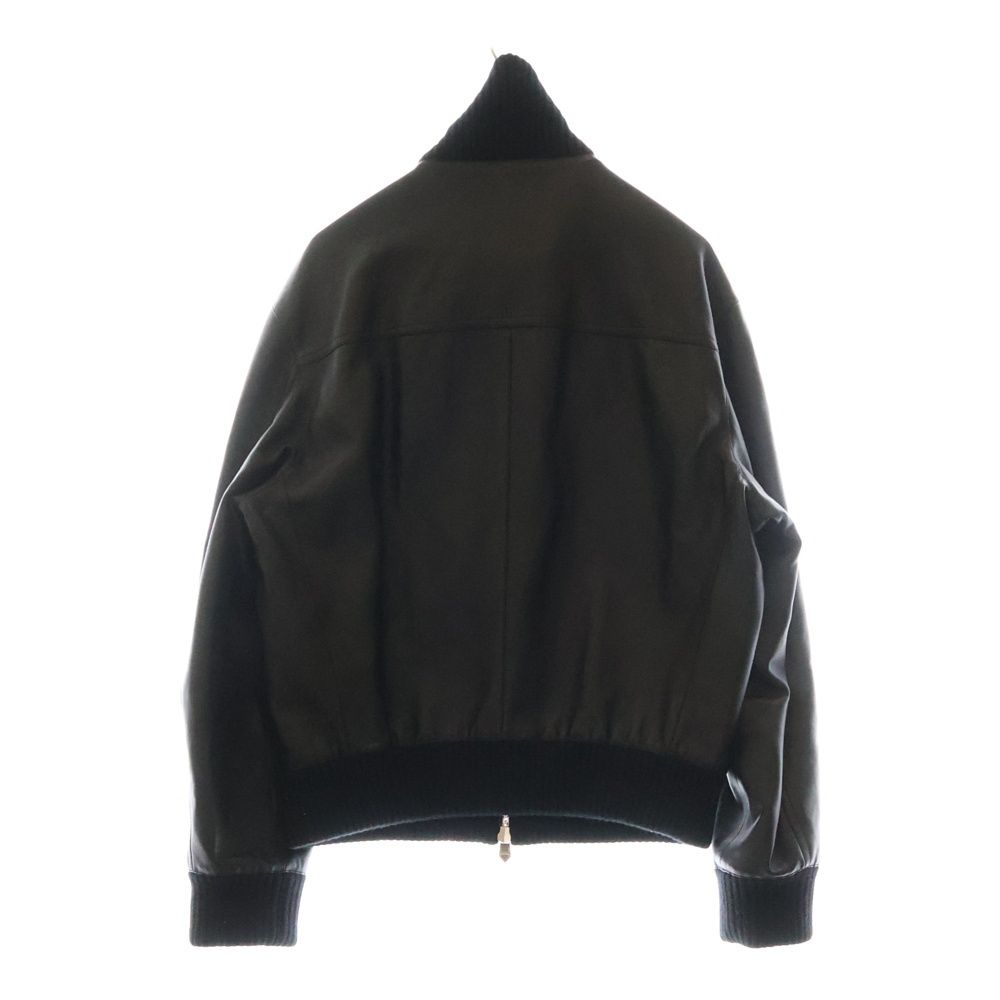 HERMES ブラック ジャンパー サイズ54 HERMES（エルメス）ブルゾン 黒 サイズ:54(XXL位) メンズ
