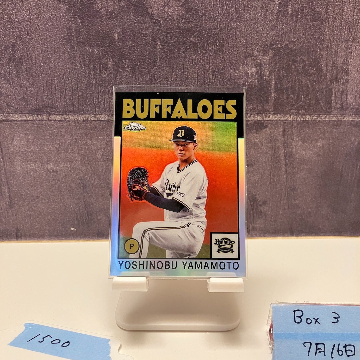 topps chrome 2023  山本由伸　佐々木朗希 2枚セット Topps Chrome NPB 2023 佐々木朗希 山本由伸 - メルカリ