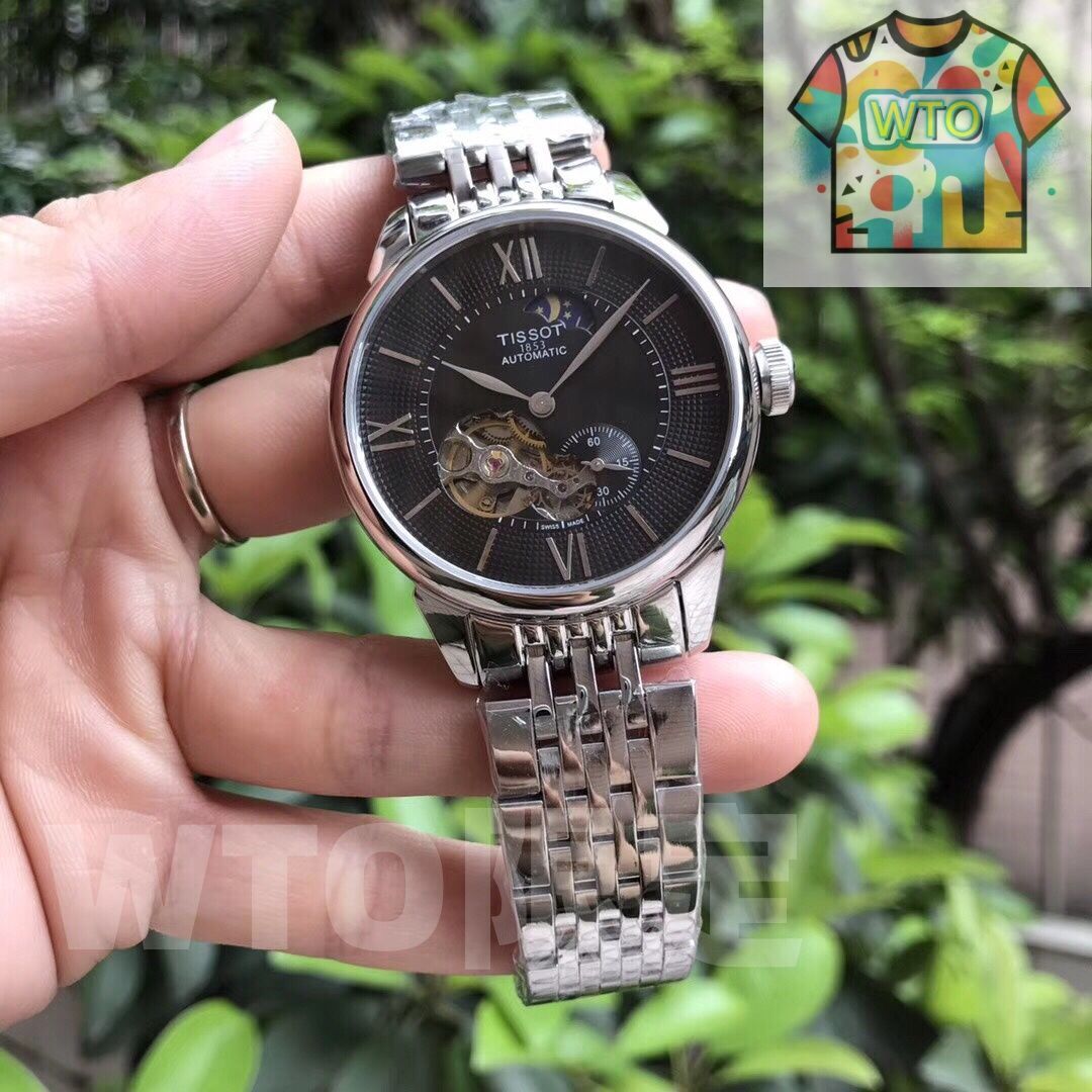 今日WTO】TISSOT ティソ 機械式腕時計 月相機能を搭載-WTO輸入2