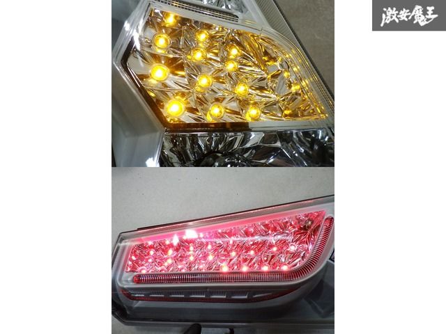 球切れ無し mh23 ワゴンR LEDテール ☆点灯確認済/球切れ無し☆ LHグループ MH23S ワゴンR LED