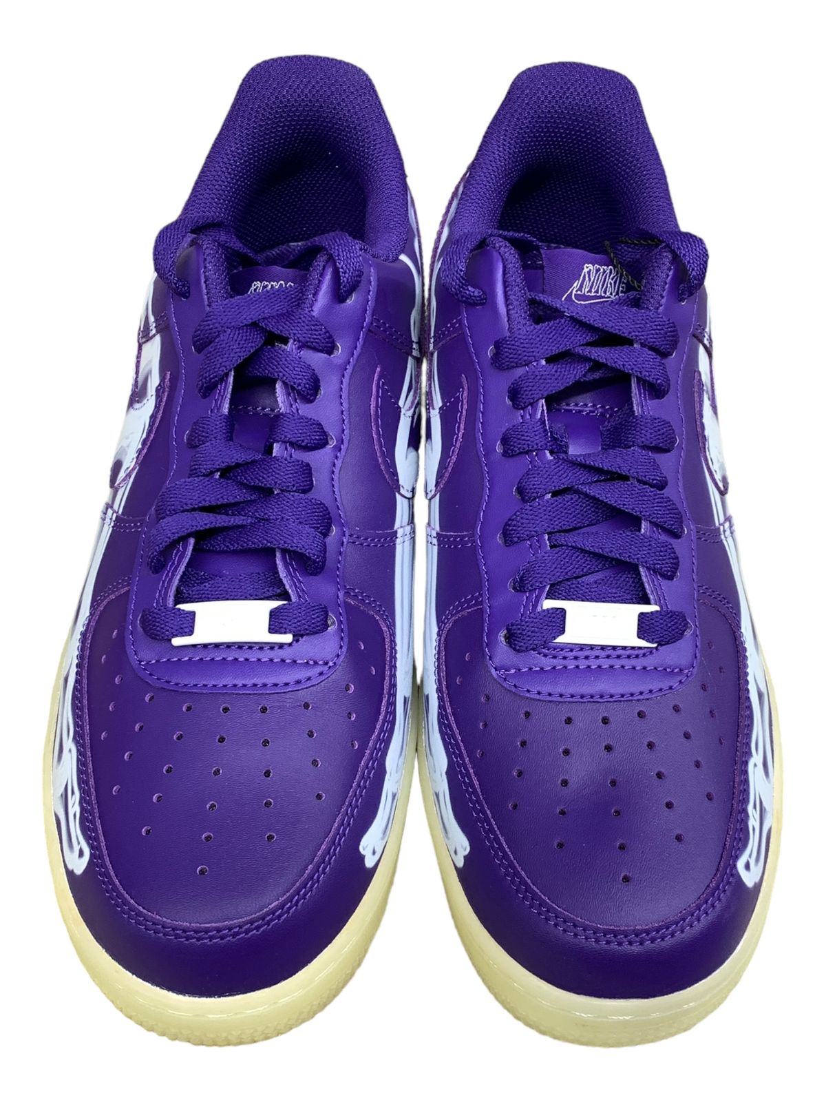 NIKE (ナイキ) AIR FORCE 1 07 SKELETON QS Purple Skeleton エア