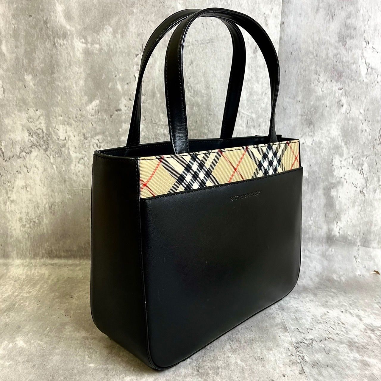 ✨良品✨ BURBERRY バーバリー ハンドバッグ トートバッグ ノバ