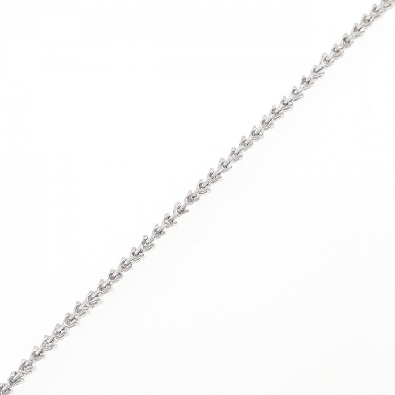 K18WG ダイヤモンド ブレスレット 1.00CT