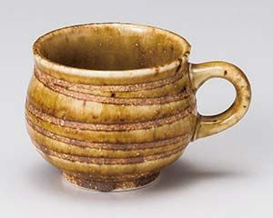 イ619-268 厚口コーヒーマグ薄茶渦 マグカップ | 洋陶単品 | 業務