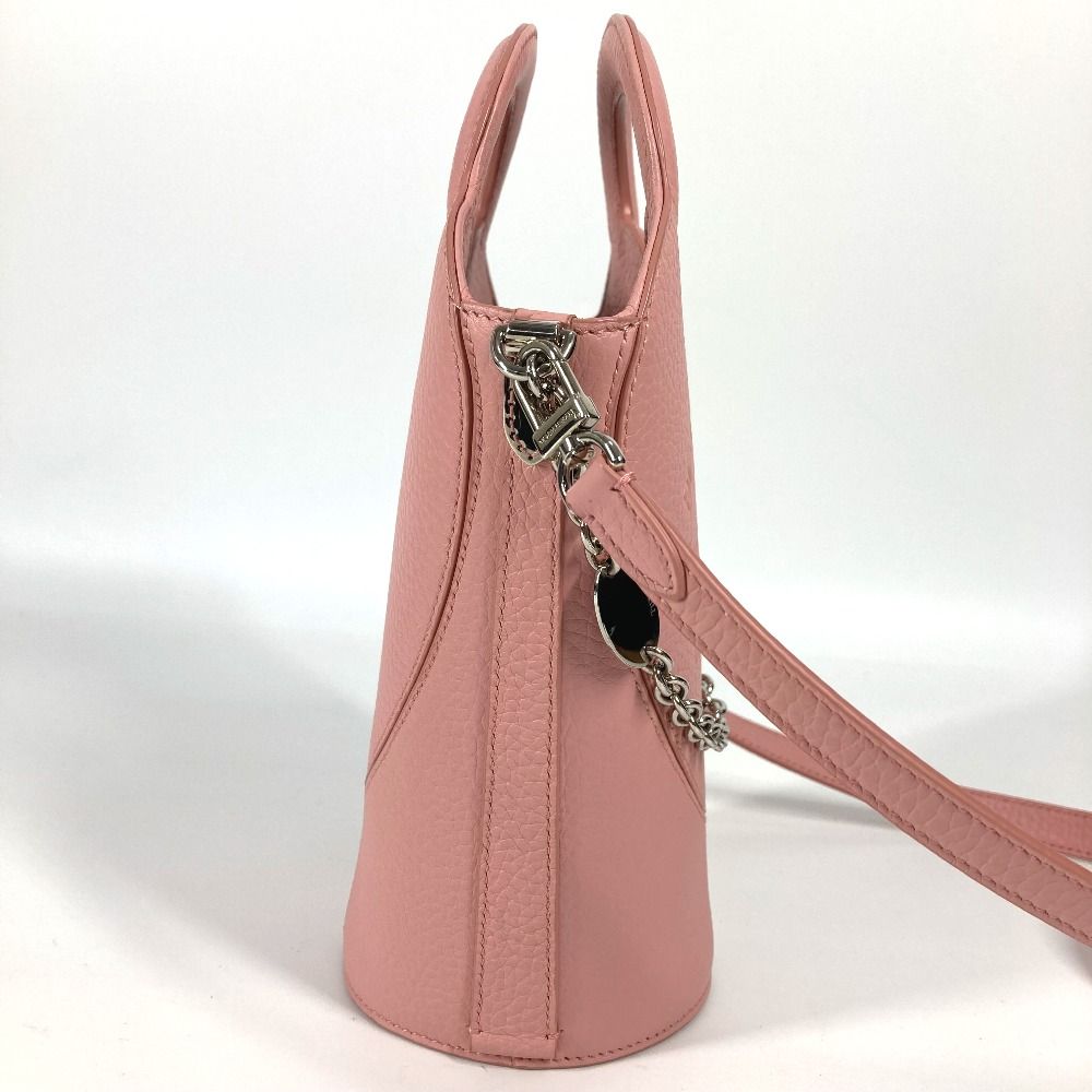 ティファニー TIFFANY&amp;Co. リターン トゥ ティファニー ミニ クロスボディ バッグ ハート チェーン ポシェット 日本限定 72458478 カバン ハンドバッグ 斜め掛けバッグ ショルダーバッグ レザー ピンク 新品同様 Tiffany & Co. - ティファニー TIFFANY&Co. リターン トゥ