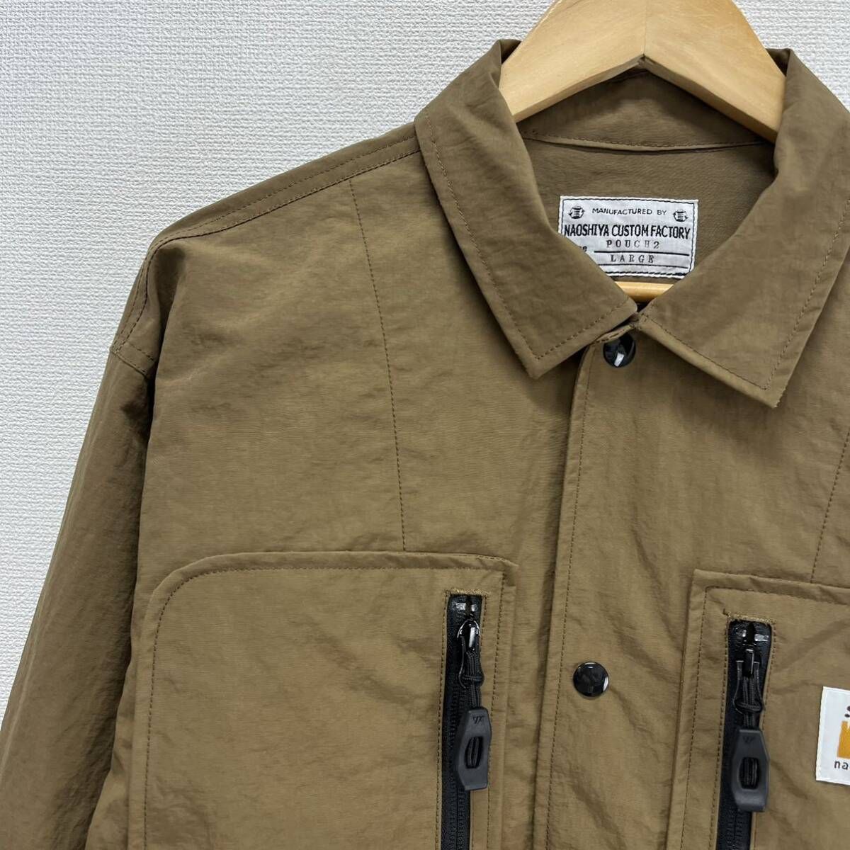 Naoshiya custum factory 初代ポーチジャケット　カスタム Naoshiya custum factory 初代ポーチジャケット カスタム