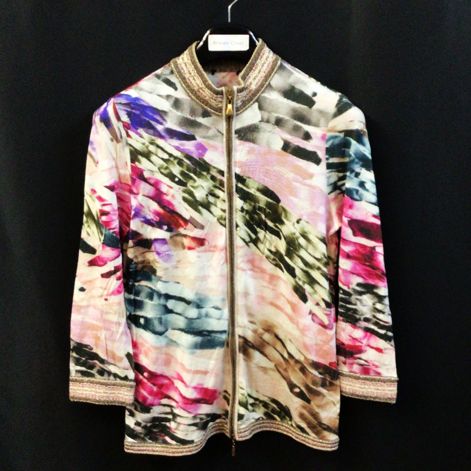 ESCADA エスカーダ ジップアップ ジャケット ブルゾン トップス