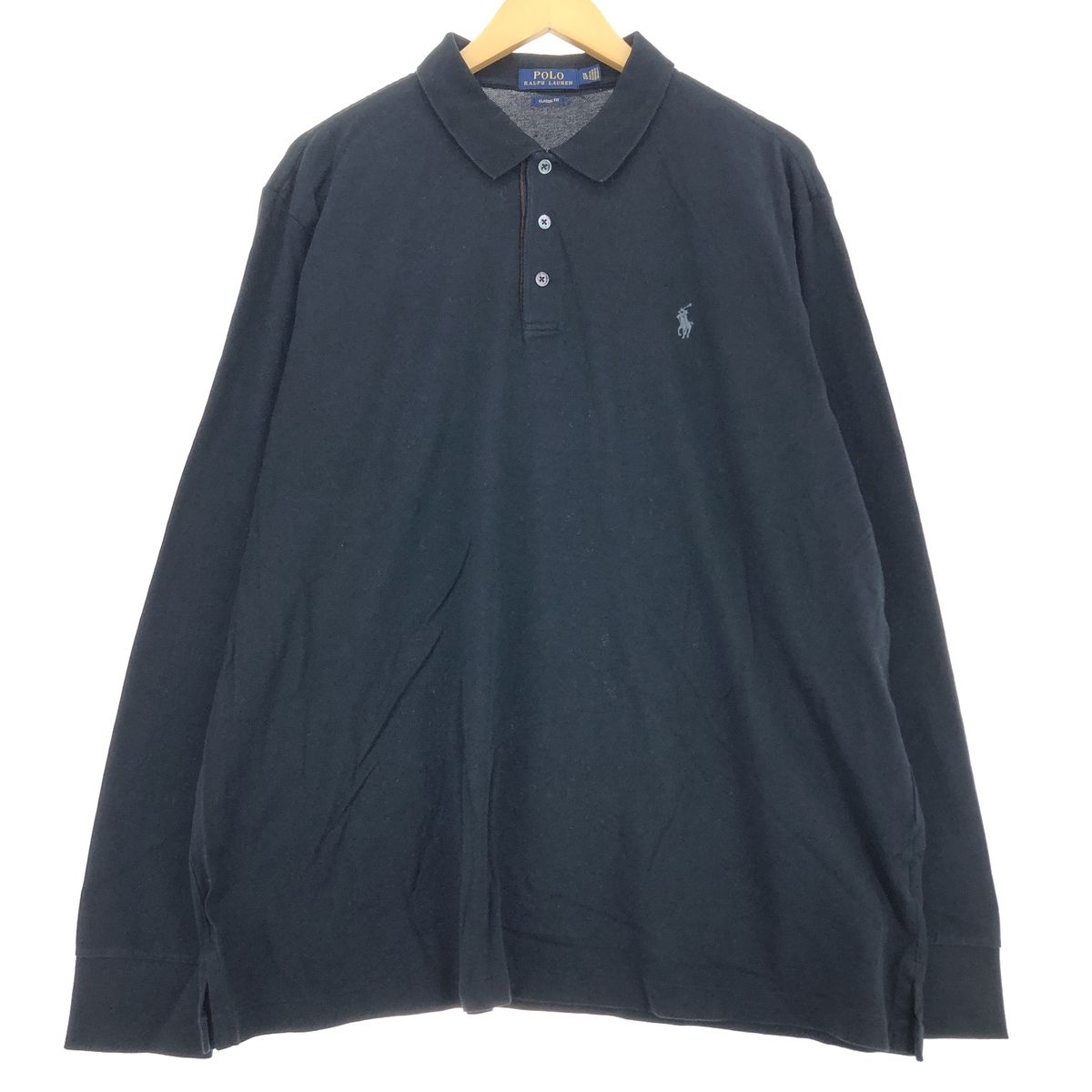 古着 ラルフローレン Ralph Lauren POLO RALPH LAUREN CLASSIC FIT 長袖 ポロシャツ メンズXL相当/eaa481579
