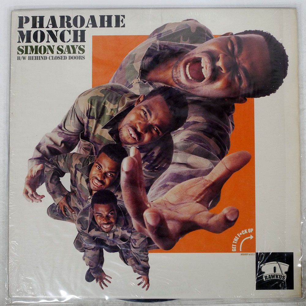 Cocoよし　3点セット  PHAROAHE MONCH等 US盤 PHAROAHE MONCH/SIMON SAYS / BEHIND CLOSED DOORS/RAWKUS