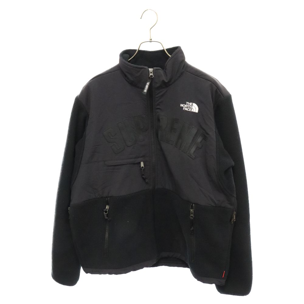 SUPREME (シュプリーム) 19SS ×THE NORTH FACE Ark Logo Denali Freece Jacket  NA119031 ×ザノースフェイス アーチロゴ デナリフリースジャケット アウター ブラック - メルカリ