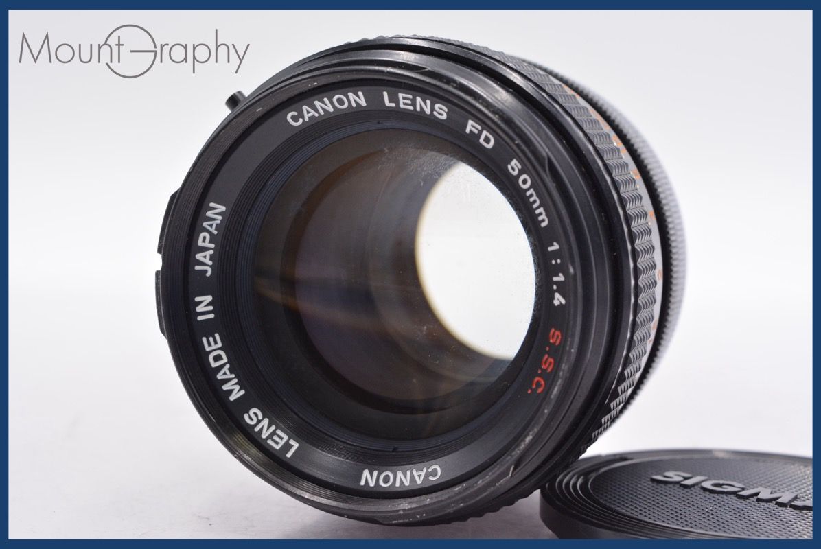 キャノン Canon A1 一眼レフ フィルム レンズ FD 50mm 1.4 【公式通販】