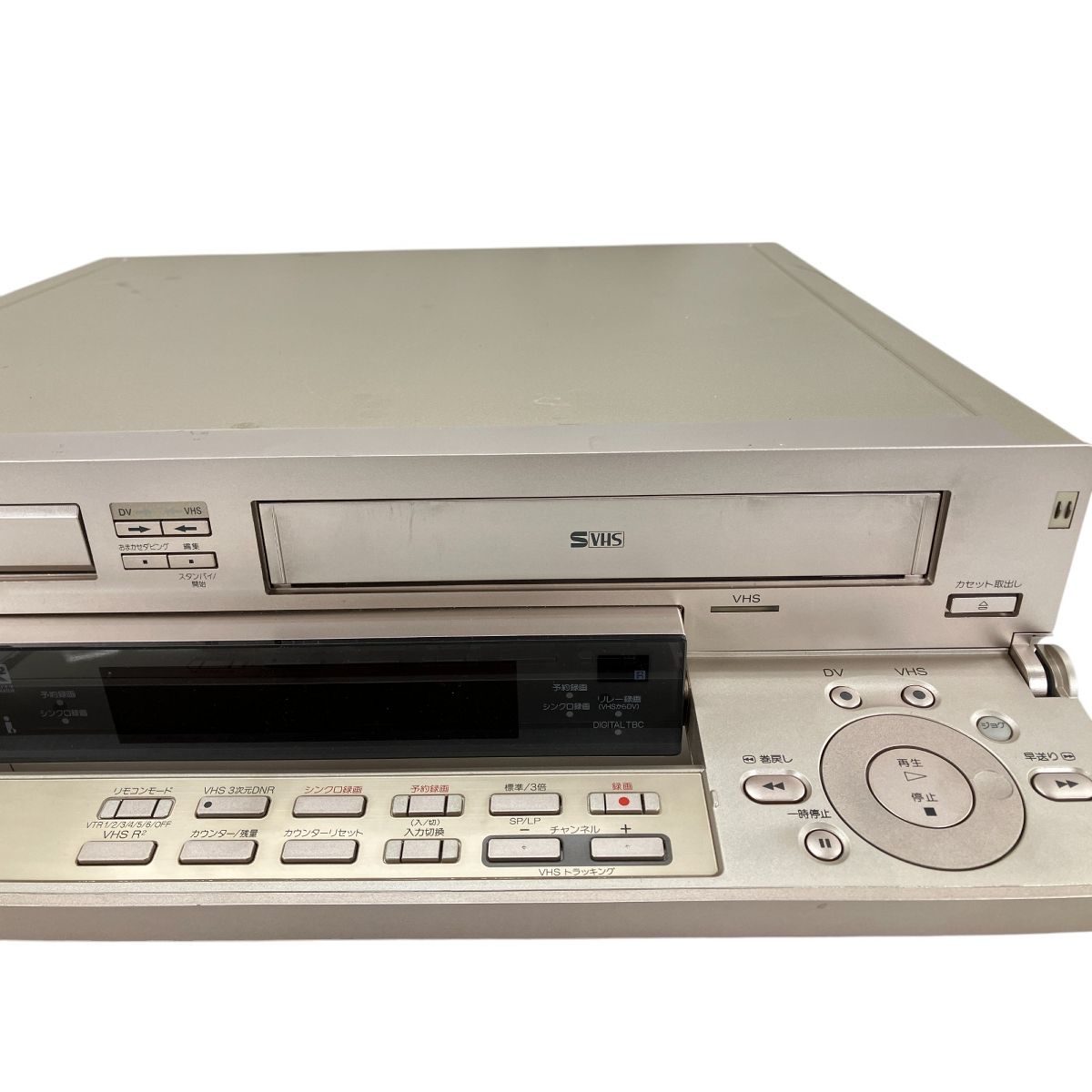 SONY DV＆VHS ダブルビデオデッキ WV-DR7 S-VHS動作確認済み DV(miniDV