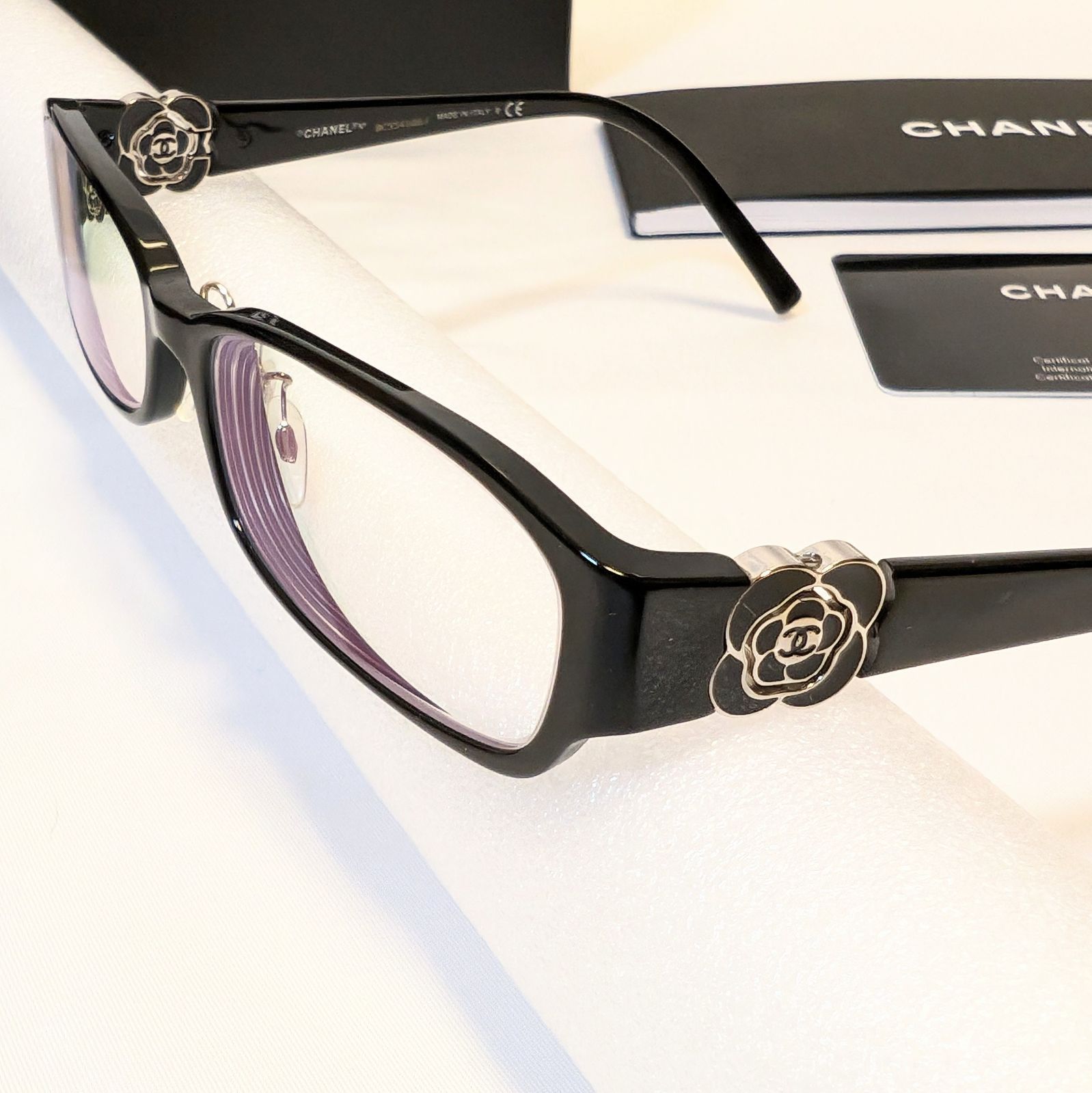 CHANEL シャネル 3131 ココマーク カメリア 度入り強 CHANEL シャネル 3131-N 度入り ココマーク カメリア - メルカリ