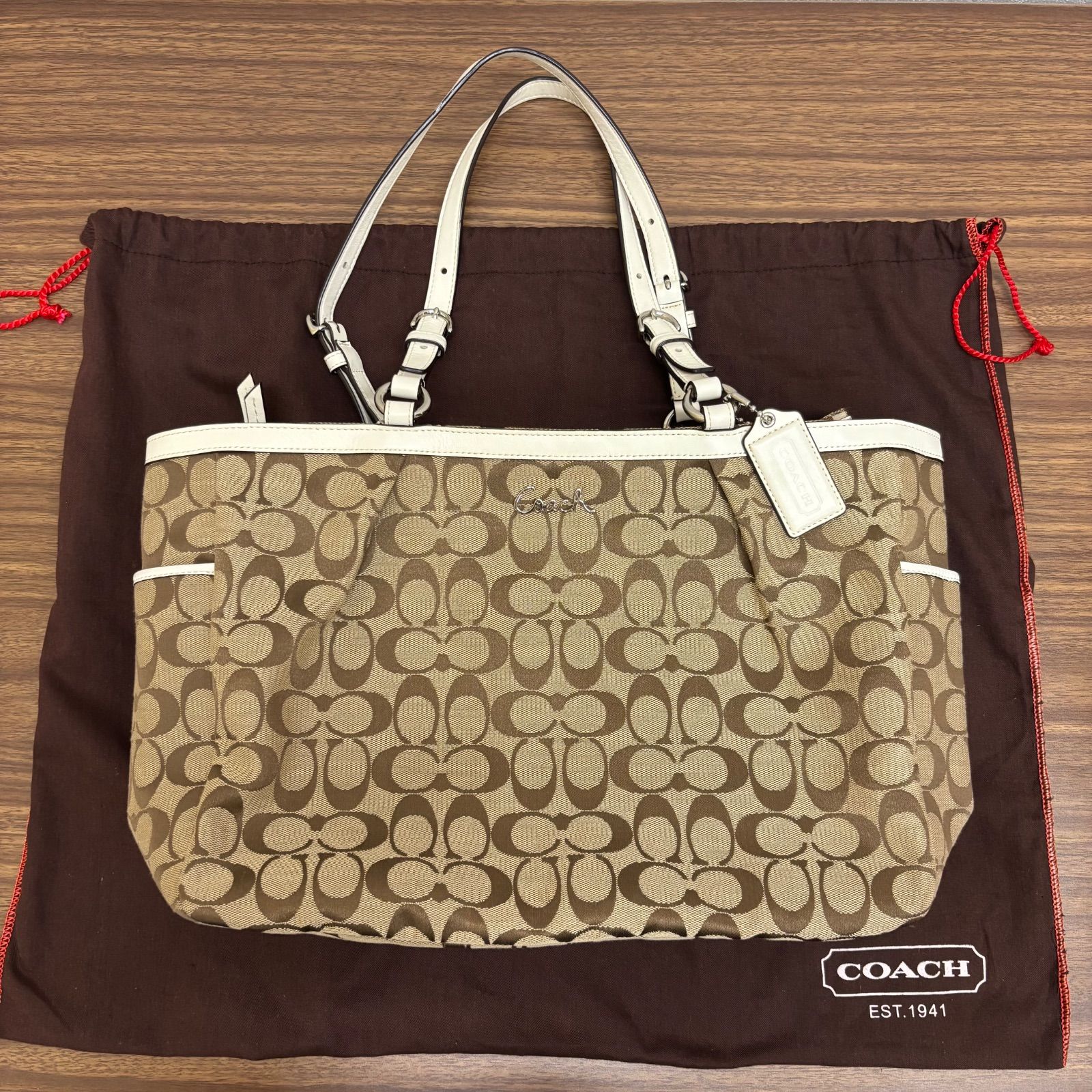 ◎COACH コーチ ショルダーバッグ ハンドバッグ F17725 シグネチャー