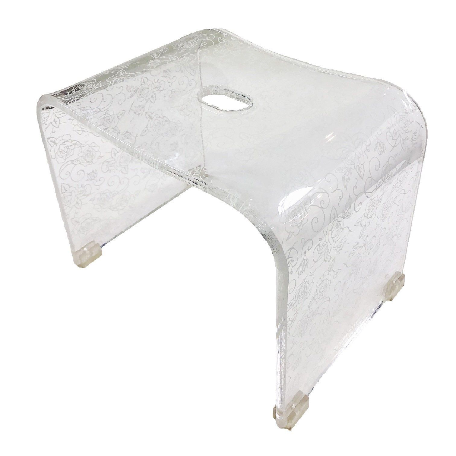 ドイリー1283❤️クラシック調 華麗なツル薔薇のドイリー✨大判52×38cm