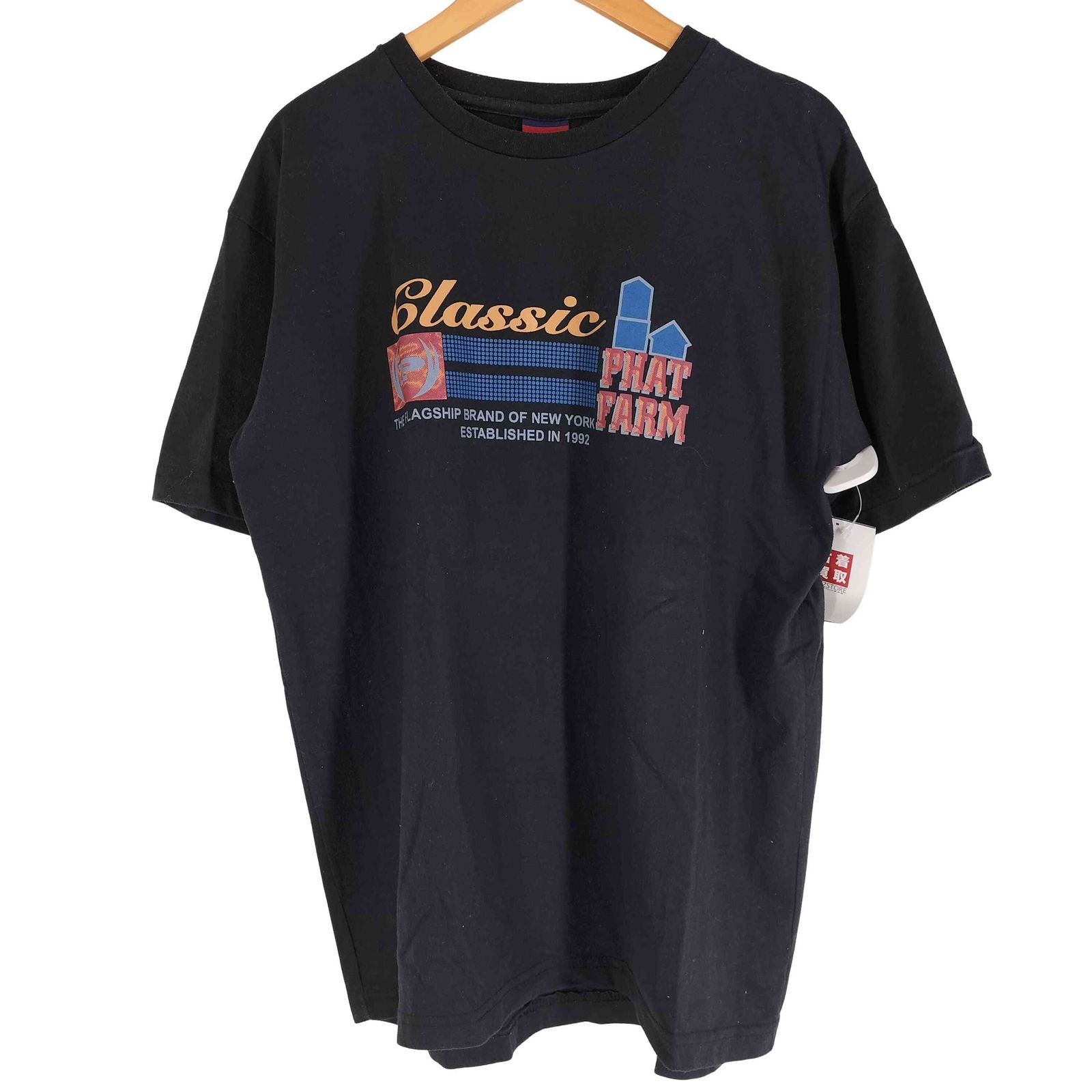 ファットファーム PHAT FARM CLASSIC 片面プリント 半袖Tシャツ メンズ 表記無 